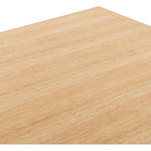 Table à Diner Élégance Bois Et Métal