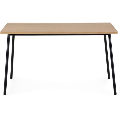 Table à Diner Élégance Bois Et Métal