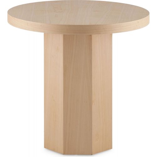Table D'appoint Épurée En Bois D'érable