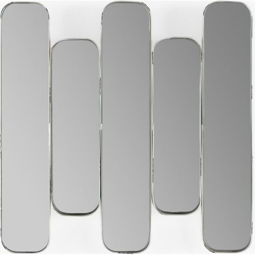 Miroir Mural Élégance Blanc Vieilli