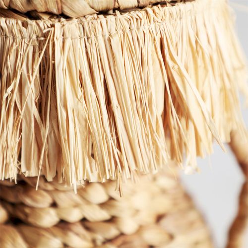 Panier Boho Chic En Fibre Naturelle