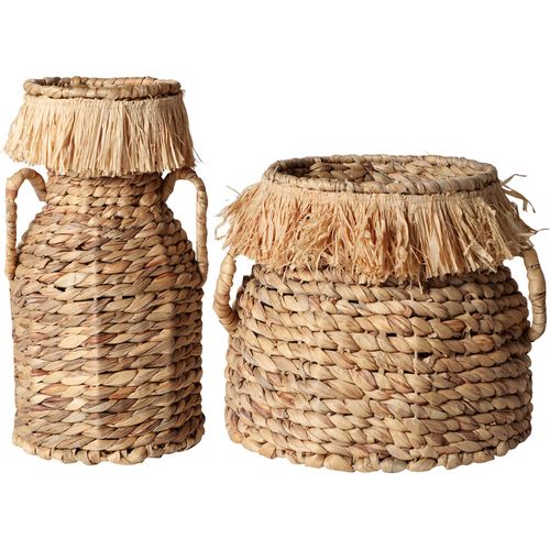 Panier Boho Chic En Fibre Naturelle