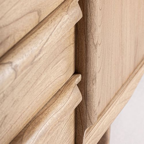 Buffet Nordique Élégant Mindi Naturel