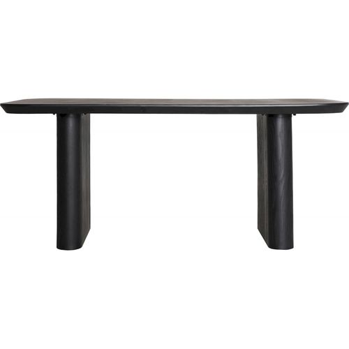 Table à Manger Rognes Contemporaine En Bois Noir