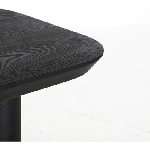 Table Basse Contemporaine Rognes Bois Noir
