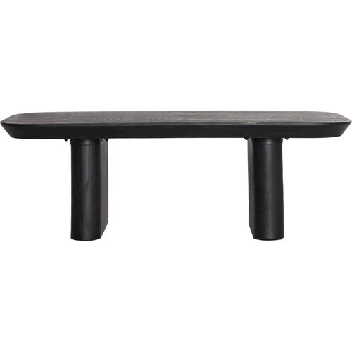 Table Basse Contemporaine Rognes Bois Noir