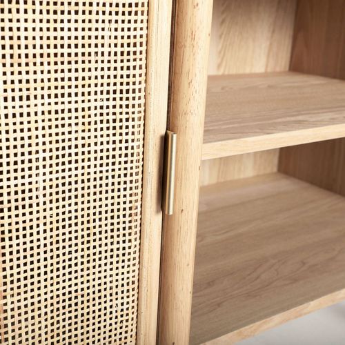 Meuble TV Ikla Style Nordique En Bois Naturel