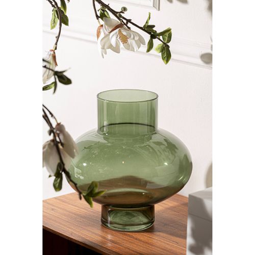 Vase Ghalea Vert Esprit Shabby Chic En Verre