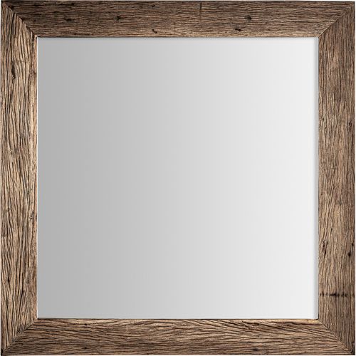 Miroir Rectangulaire Ethnique En Bois Recyclé