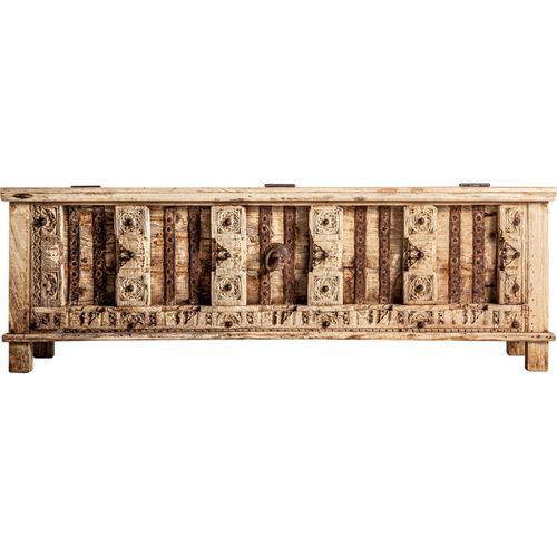 Meuble TV Ethnique En Bois De Mango Vieilli