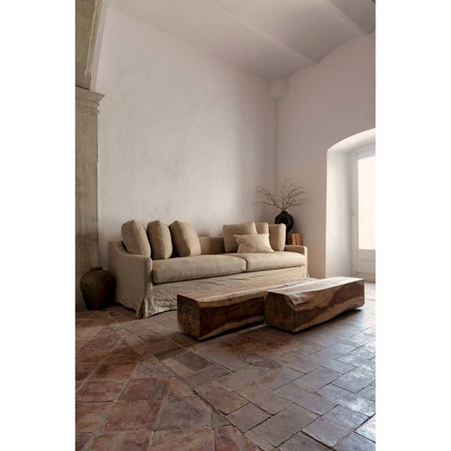 Table Basse Ethnique En Suar Naturel