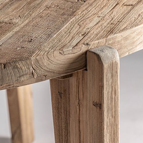 Table à Dîner Teck Recyclé Style Colonial
