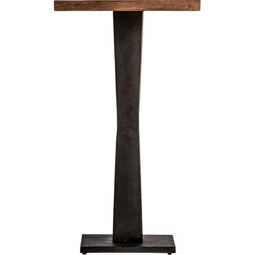 Table Haute Bugle Style Industriel En Bois