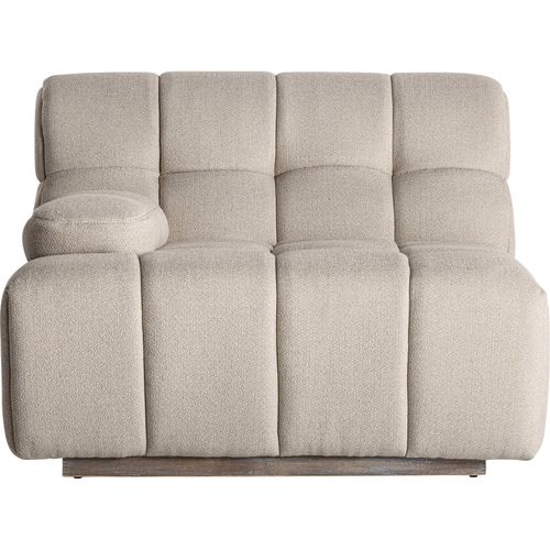 Canapé Contemporain Blanc Élégant En Bois De Pin