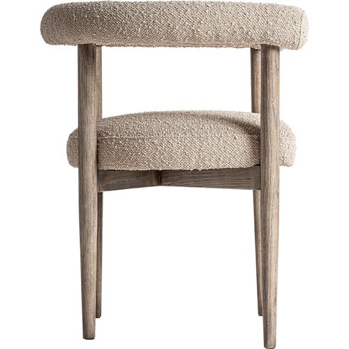 Fauteuil Bullay Style Art Déco En Bois Clair