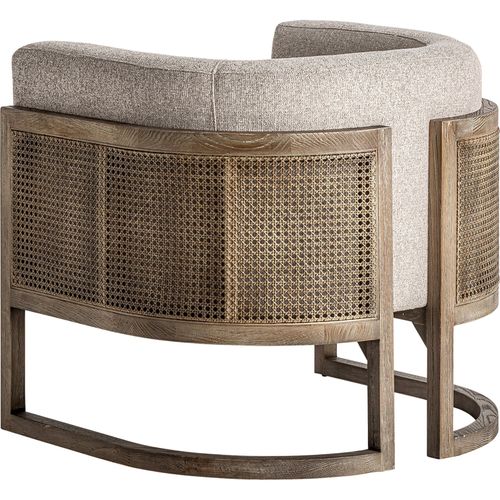 Fauteuil Leiwen Style Art Déco En Bois