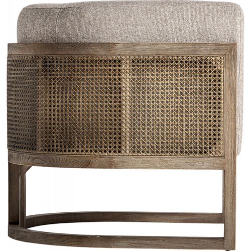 Fauteuil Leiwen Style Art Déco En Bois