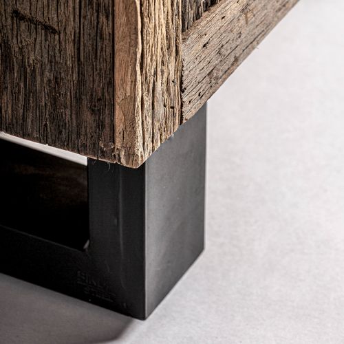 Armoire Carrik En Bois Naturel Style Colonial