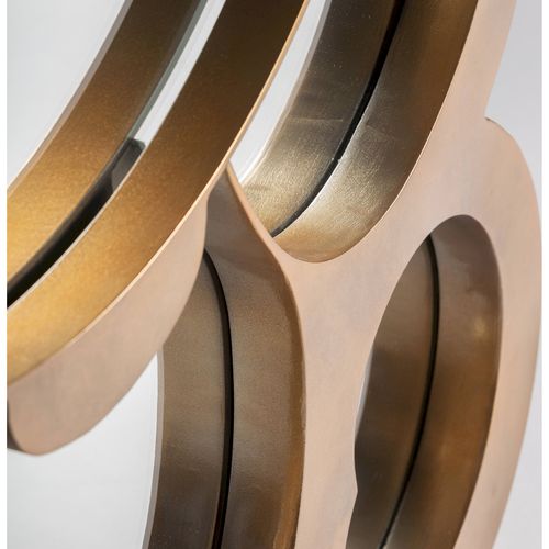 Miroir Doré Design Deco Elégant