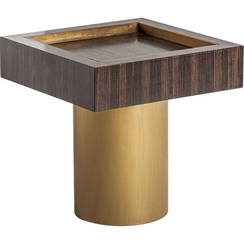 Table D'appoint Cheb Élégance Noir et Or