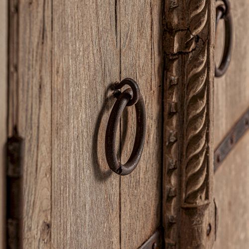 Armoire Teck Style Colonial Unique