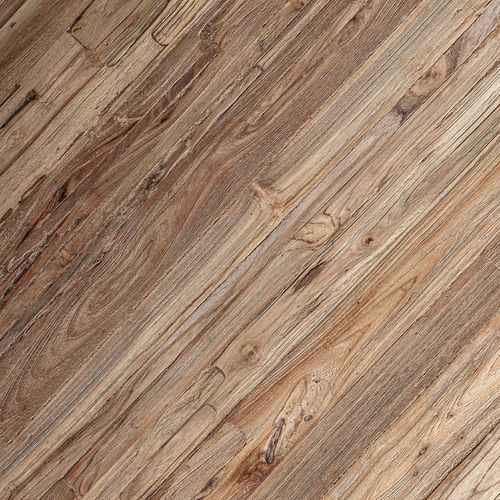 Table Basse Coloniale En Teka Recyclé