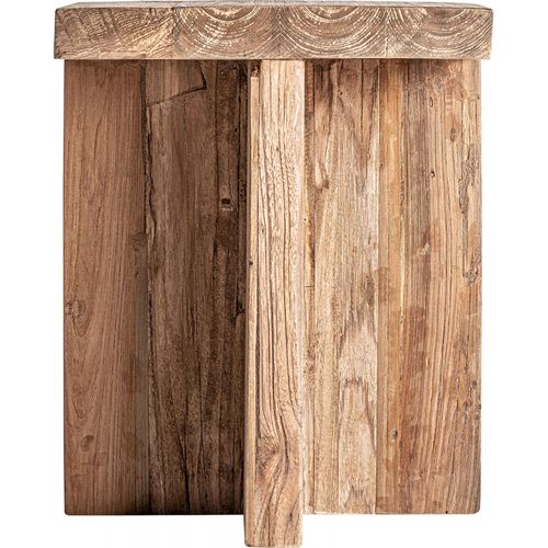 Table D'appoint Teka Naturelle Style Colonial