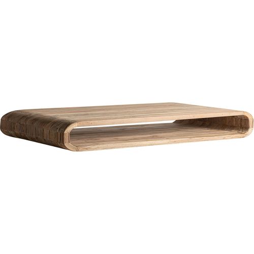 Table Basse Contemporaine En Teka Recyclé Vical