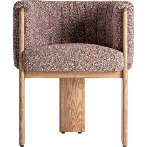 Fauteuil Cluny Style Art Déco En Polyester Et Bois