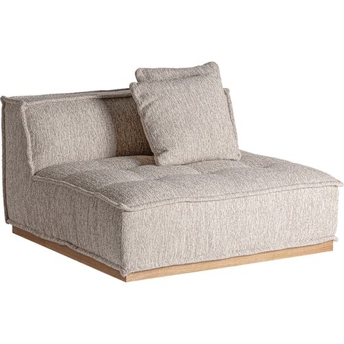 Canapé Vittel Beige Design Art Déco