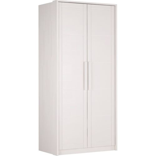 Armoire Timo En Hêtre Blanc Qualité Premium
