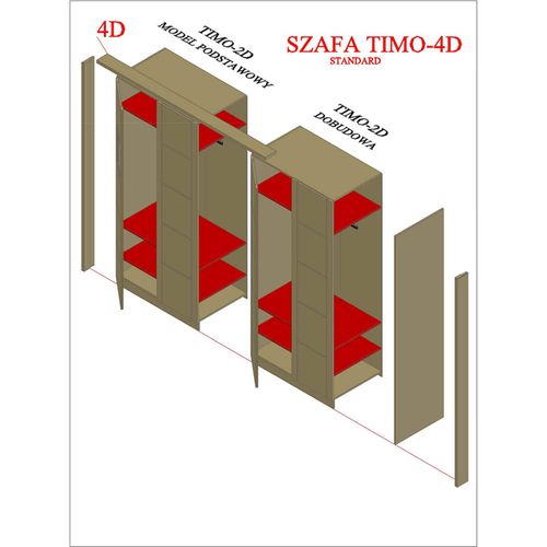 Armoire Olivia Timo En Hêtre Blanc Durable