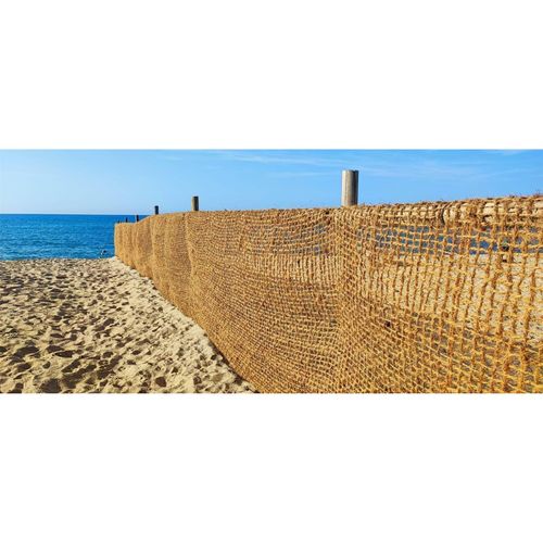 Paravent Coco Naturel Tissé Main