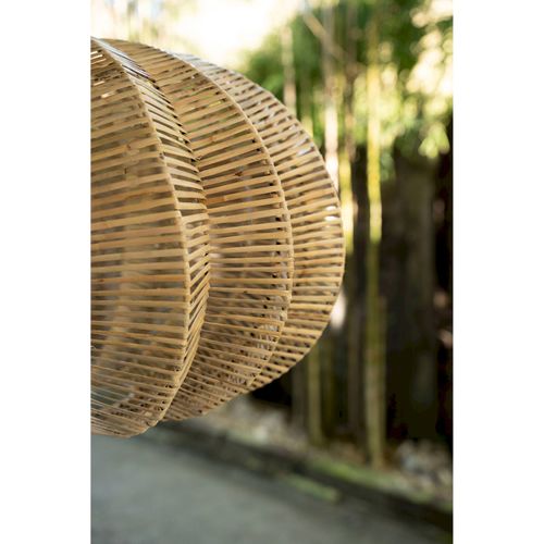 Abat-jour En Rotin Cerise Bazar Bizar