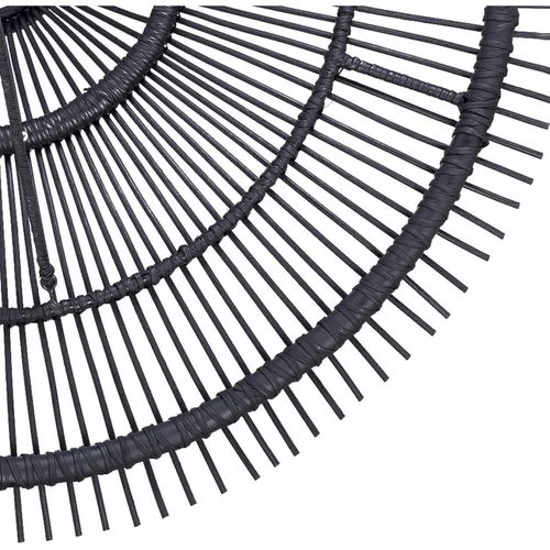 Abat-jour Design Rotin Noir Bazar Bizar