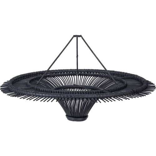 Abat-jour Design Rotin Noir Bazar Bizar