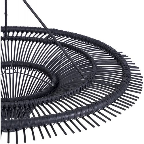 Abat-jour Design Rotin Noir Bazar Bizar