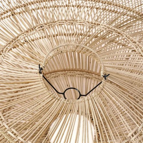 Abat-jour Macaron En Rotin Par Bazar Bizar