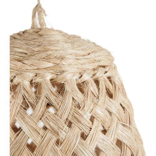 Abat-jour Méduse Abaca Naturelle Bazar Bizar