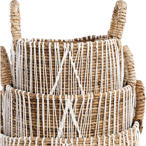 Panier En Macramé Tressé Bazar Bizar