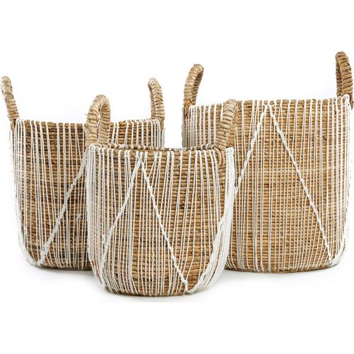 Panier En Macramé Tressé Bazar Bizar