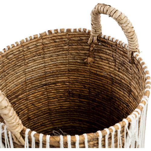 Panier En Macramé Tressé Bazar Bizar