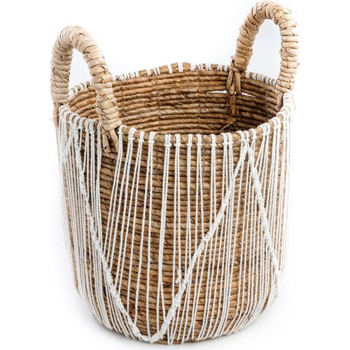 Panier Macramé Tressé Main Bazar Bizar