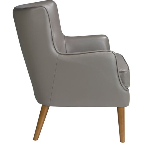 Fauteuil En Cuir Gris Confort Et Design Angel Cerda