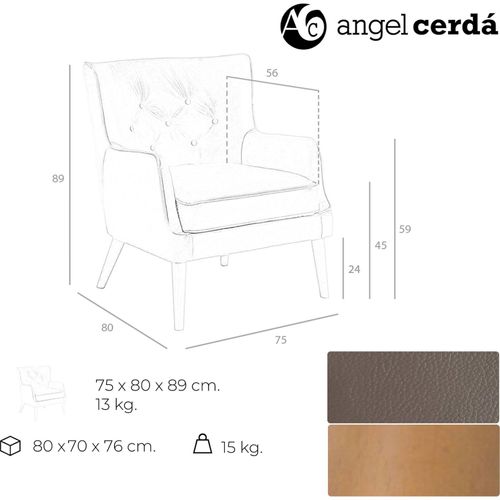 Fauteuil En Cuir Gris Confort Et Design Angel Cerda