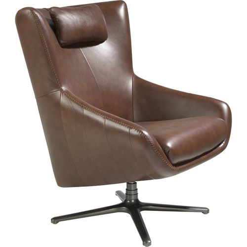 Fauteuil Pivotant En Cuir Angel Cerda Design Moderne
