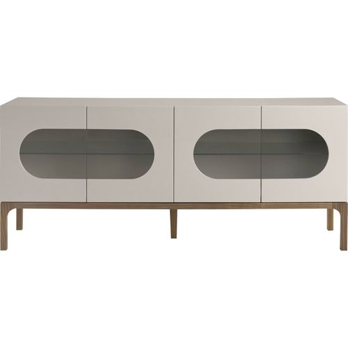 Buffet Gris Éclairage LED Angel Cerda 180cm