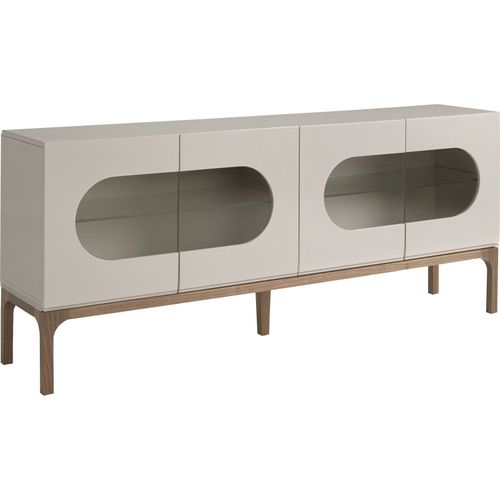 Buffet Gris Éclairage LED Angel Cerda 180cm