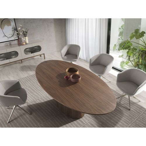 Buffet Gris Éclairage LED Angel Cerda 180cm