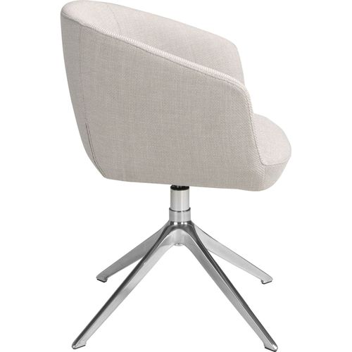 Chaise Pivotante Grise Design Angel Cerda